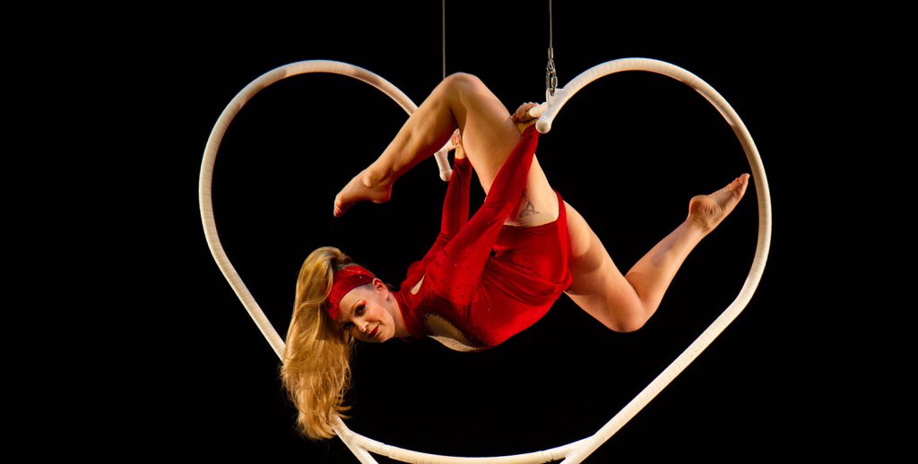 Aerial Heart Aerialist for hire