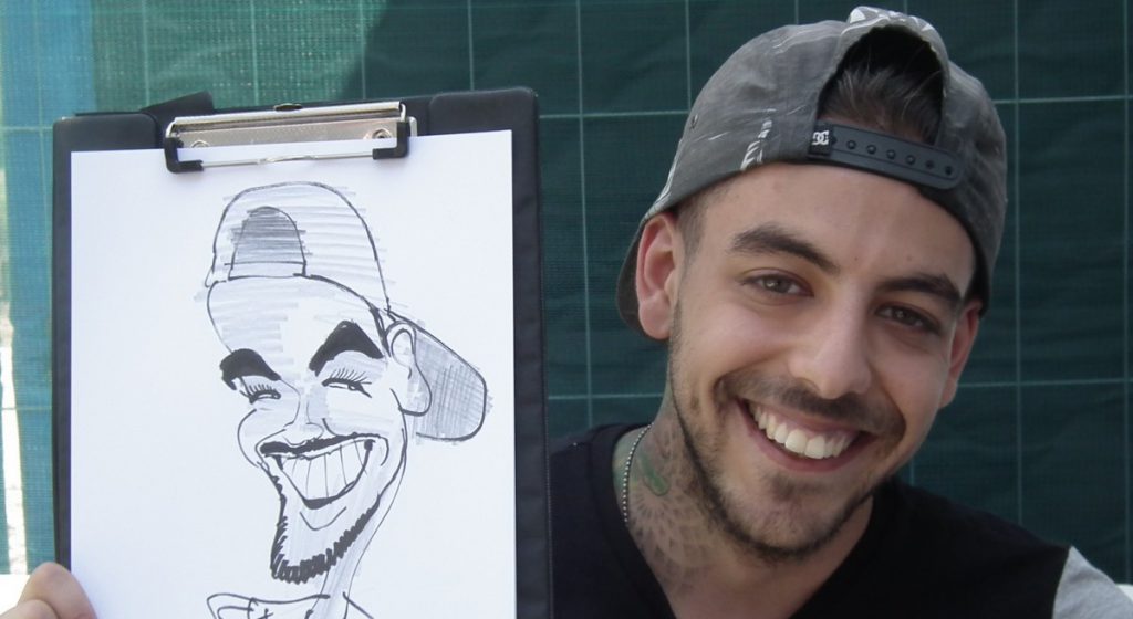 Caricaturist for hire UK