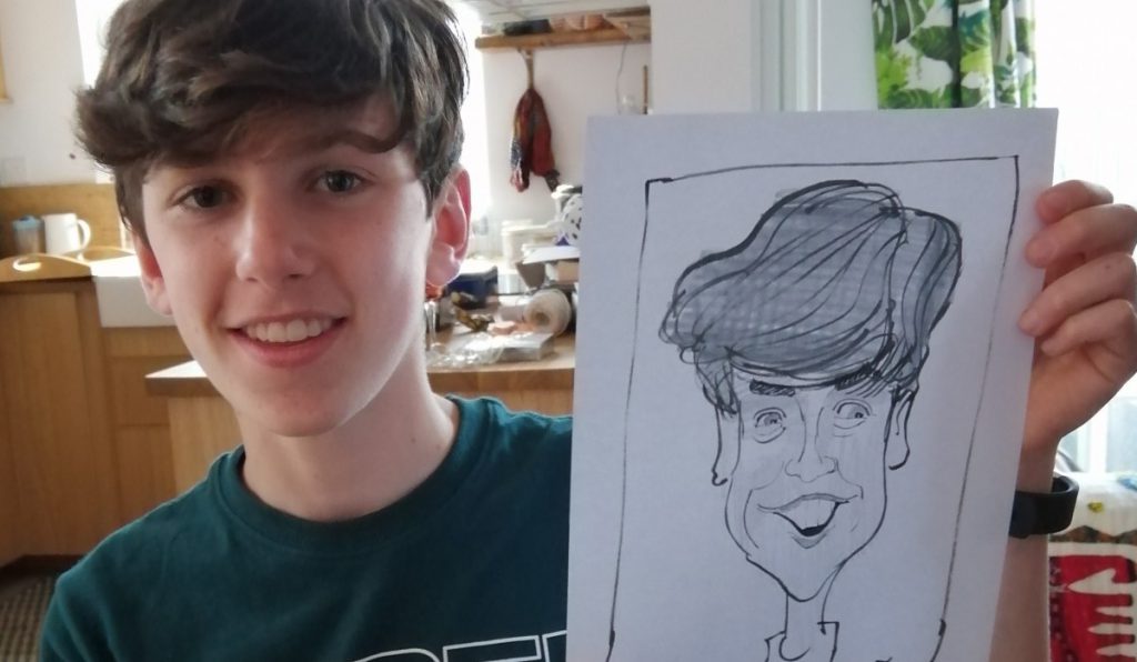 Caricaturist for hire UK