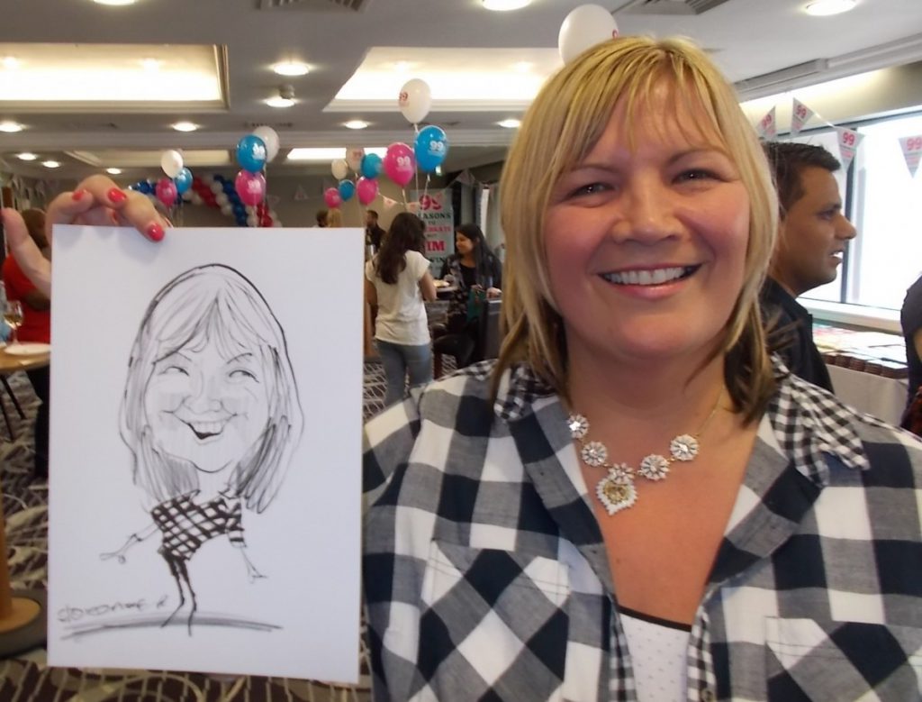 Caricaturist for hire UK