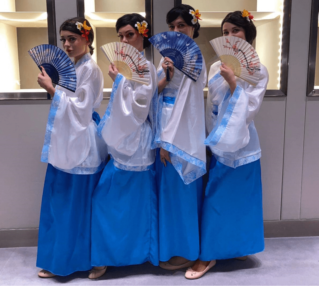 Oriental Chinese Performers Acts for hire