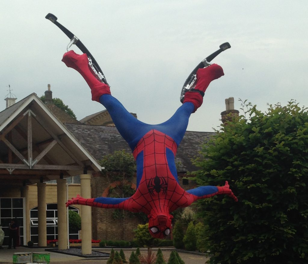 Bouncy Stilt Performers for hire