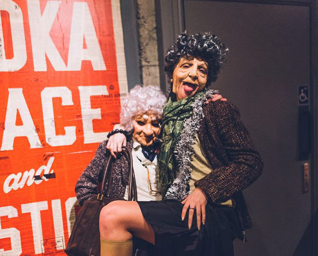Outrageous oldies funny old act for hire