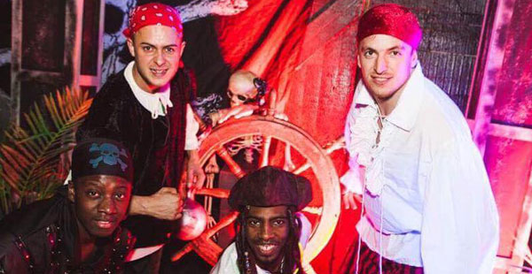 Pirates Of The Caribbean themed event for hire