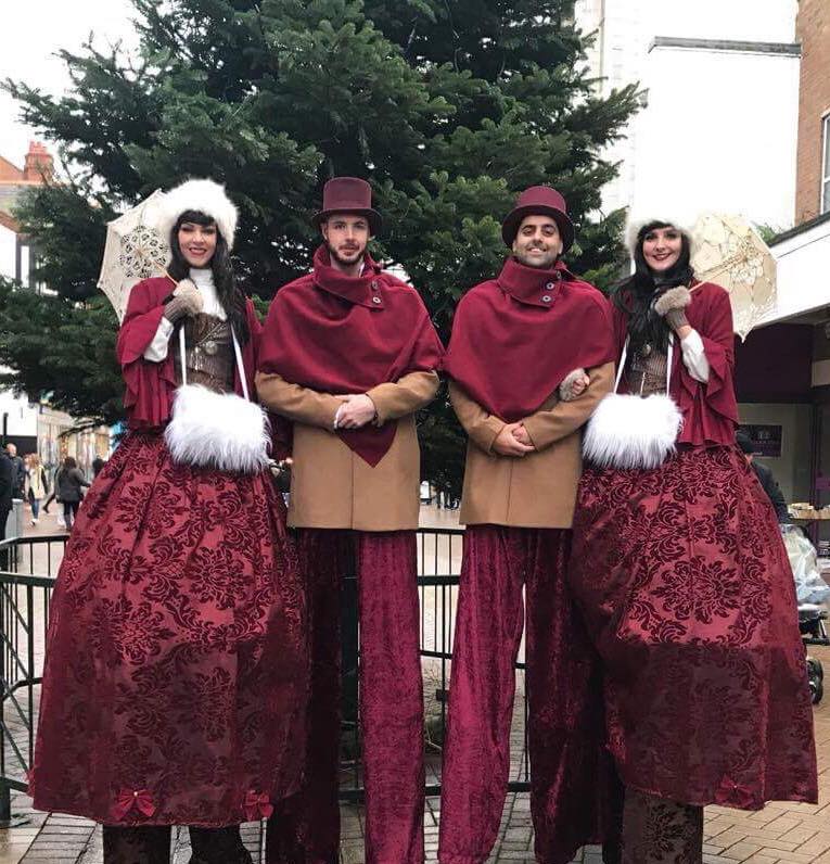 Vintage Victorian Christmas Performers for hire