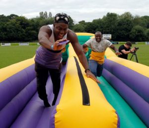 Team Building Fun Day Inflatable hire